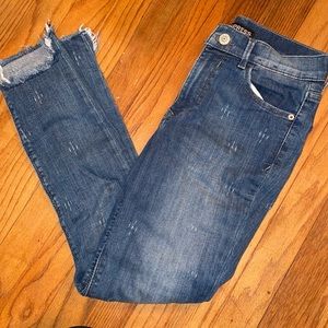 Express ankle legging high rise jeans